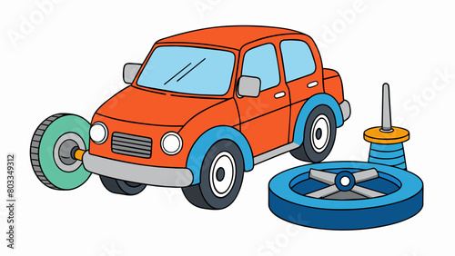 A republic is like a car with all the necessary components working together to move forward. The steering wheel represents the governing body the. Cartoon Vector