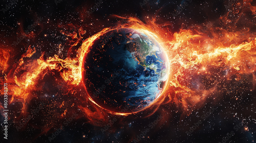 Giant flash of cosmic energy unexpectedly hits Earth, causing extinction of life and putting mankind out of its misery Giant flash of cosmic energy unexpectedly hits Earth, causing extinction of life and putting mankind out of its misery