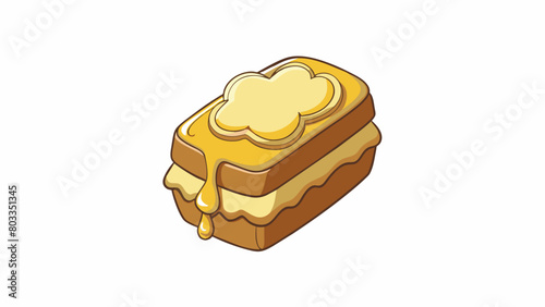  Each bite is bursting with a hint of vanilla and a light sweetness from the syrup. . Cartoon Vector