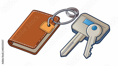 Finding My Keys After frantically searching through my bag I finally found my keys wedged between my notebook and wallet. They were silver and. Cartoon Vector