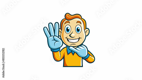 Sign language is a unique form of nonverbal communication that uses hand gestures and facial expressions to convey meaning. Its characteristics. Cartoon Vector