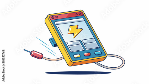 The phone had the ability to connect to the internet and browse websites with lightningfast speed making it easy to stay connected even while onthego.. Cartoon Vector