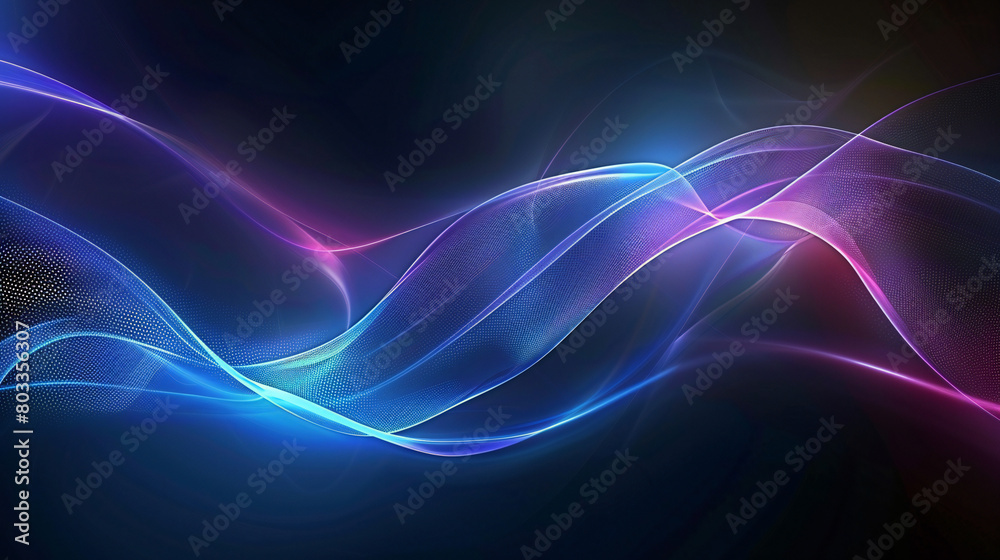 Abstract Light Visuals Background