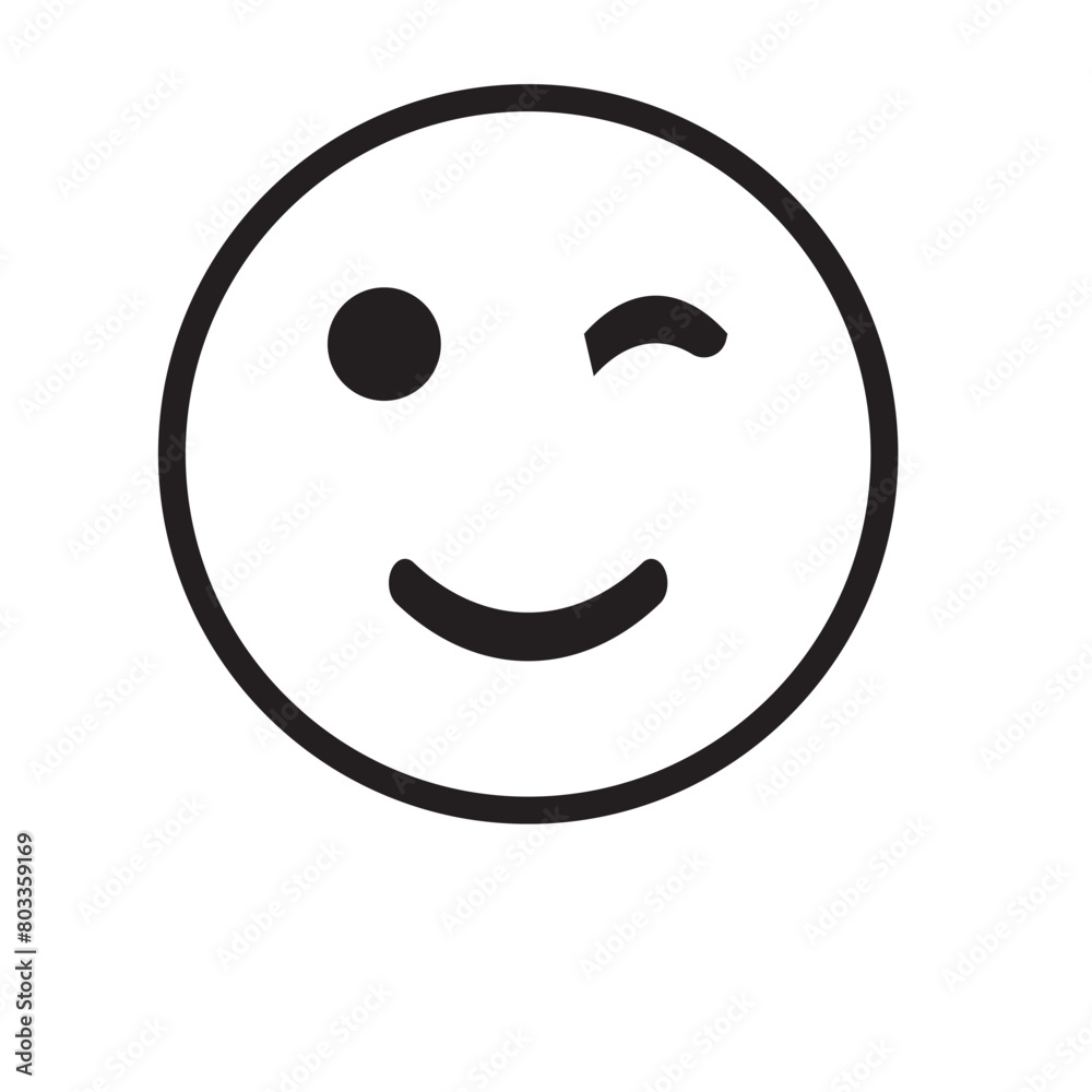 Happy face emoji vector icon. Face smile icon positive neutral. Black color and simple solid, Symbol, vector illustration. Happy face emoji vector icon. Face smile icon positive neutral. Black color and simple solid, Symbol, vector illustration.
