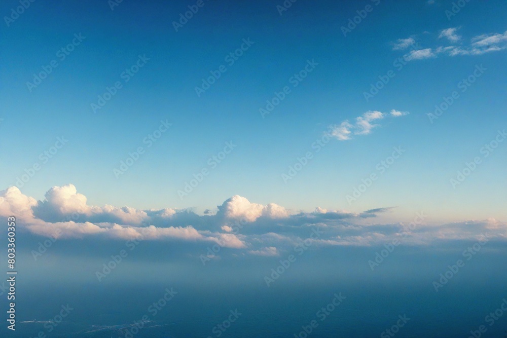 Naklejka premium sky and clouds