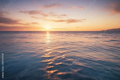 sunset in the sea © birdmanphoto