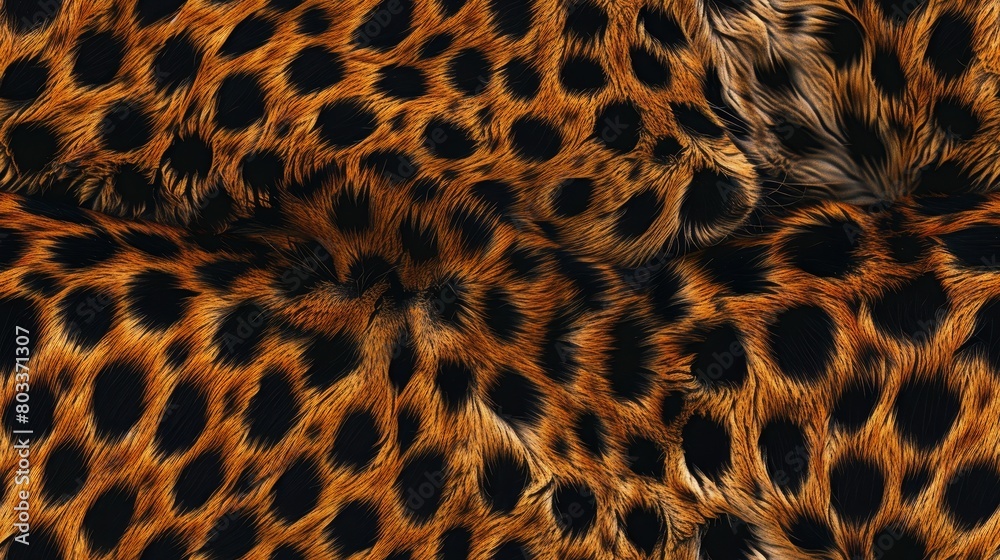 Close-up of a jaguar's fur, with its distinctive black spots and rosettes. The fur is soft and luxurious, and the perfect backdrop for any piece of jewelry. Close-up of a jaguar's fur, with its distinctive black spots and rosettes. The fur is soft and luxurious, and the perfect backdrop for any piece of jewelry.