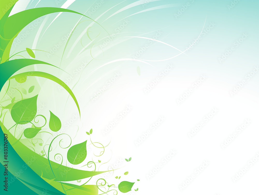 Fresh Spring Greenery Abstract Background Fresh Spring Greenery Abstract Background