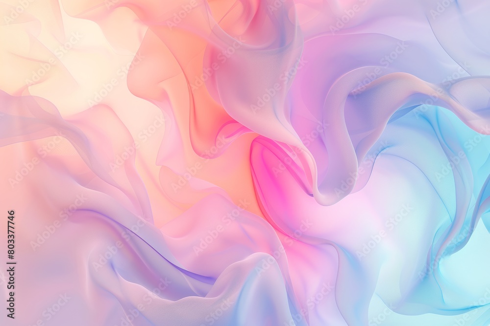 Fototapeta premium Vibrant Multicolored Background Bursting With Hues