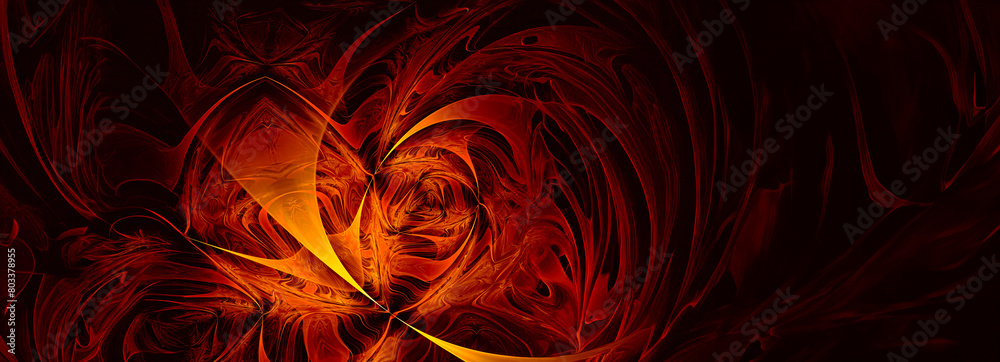 Vibrant Abstract Background: Sun, Waves, and Sinuous Shapes for Dynamic Advertising Designs Vibrant Abstract Background: Sun, Waves, and Sinuous Shapes for Dynamic Advertising Designs