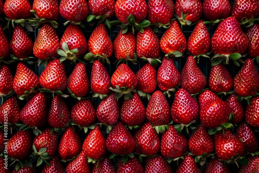 Stack of Fresh Strawberries Stack of Fresh Strawberries