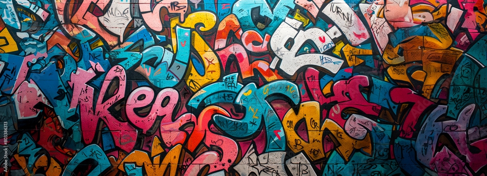 Urban Graffiti Patterns: A Dynamic Exploration of Street Art in Modern Design, capturing the essence of energy and creativity Urban Graffiti Patterns: A Dynamic Exploration of Street Art in Modern Design, capturing the essence of energy and creativity