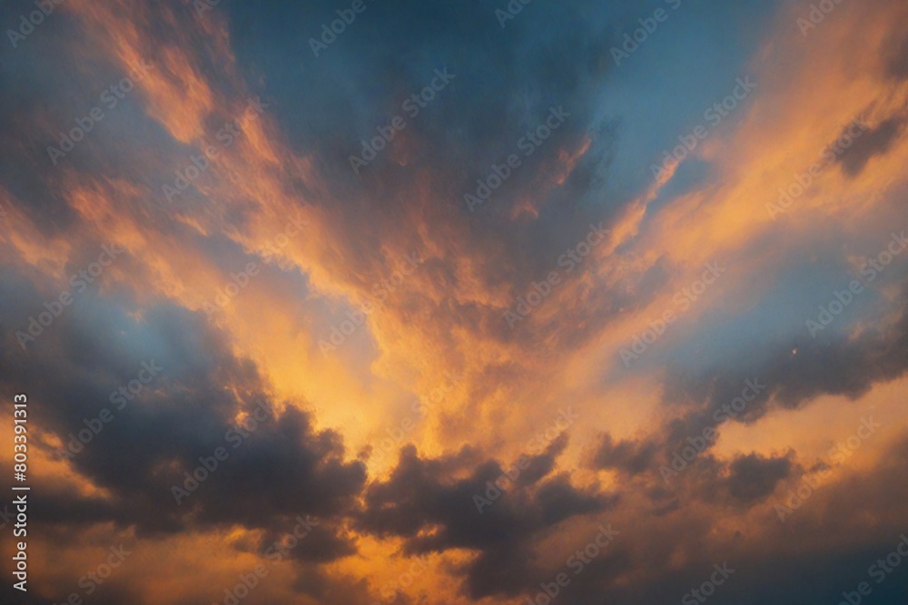 sunset in the sky sunset in the sky