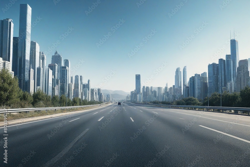 Fototapeta premium highway in the city