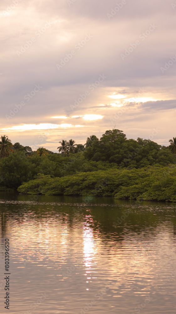 Paisagem natural lago no nordeste do brasil Paisagem natural lago no nordeste do brasil