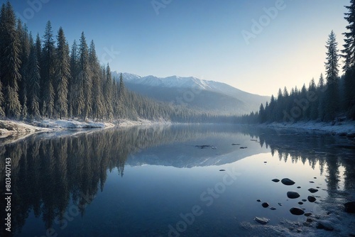 lake in the mountains © birdmanphoto