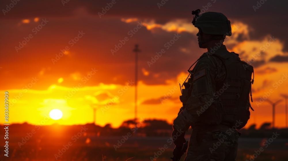 Military base is a hive of activity with planes taking off and landing Military base is a hive of activity with planes taking off and landing
