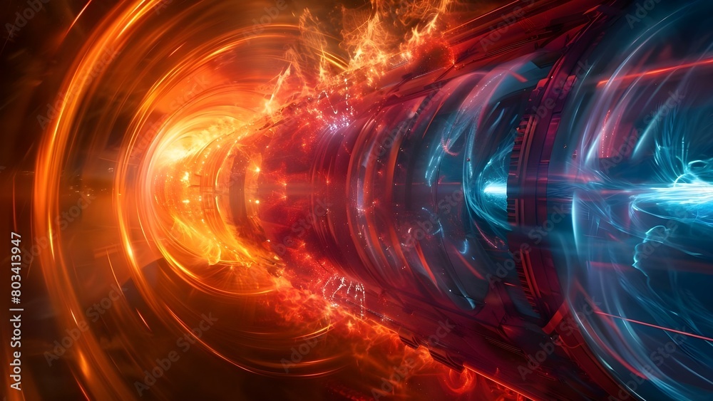 Advancements in Plasma Containment Technology in a Modern Fusion Power Plant. Concept Fusion Reactors, Plasma Confinement, Advanced Materials, Energy Efficiency, Nuclear Fusion