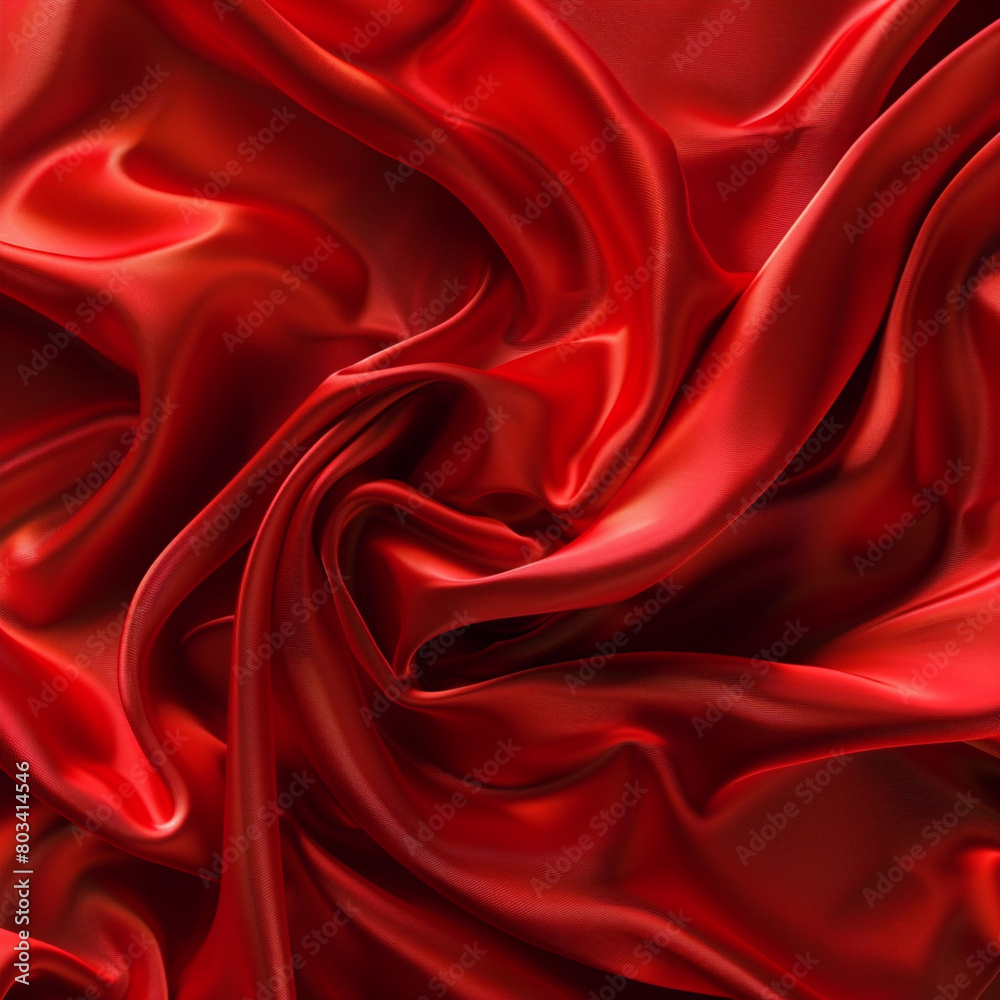 Obraz premium Red satin background