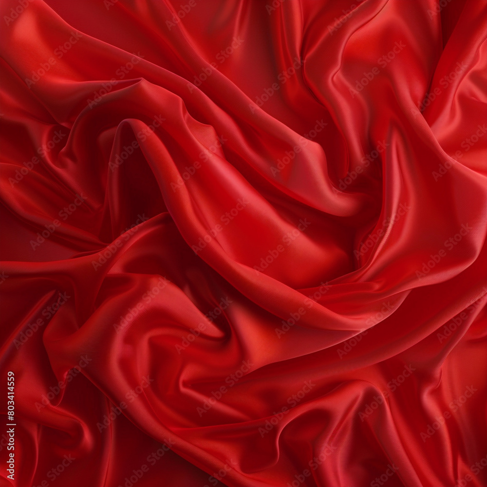 Obraz premium Elegant red silk background
