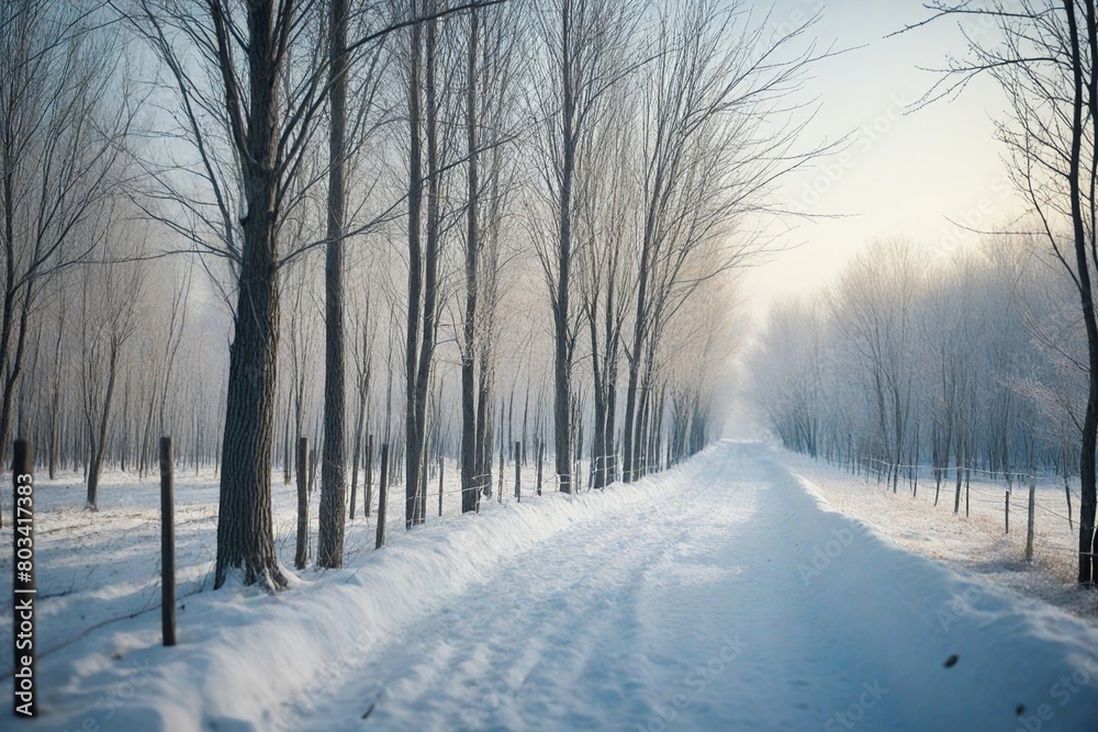Fototapeta premium sunrise in the forest