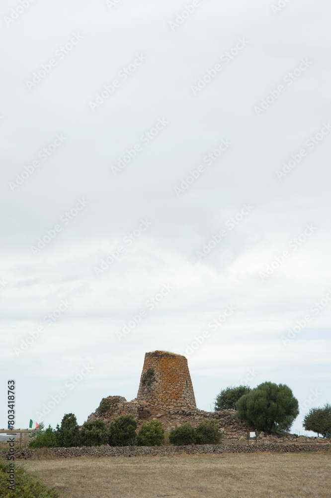 Nuraghe Nuraddeo, Suni, Oristano province, Sardinia, Italy, Europe