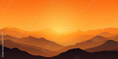 Nature outdoor landscape background. Adventure travel explore hills rocks decorative sunlight scene