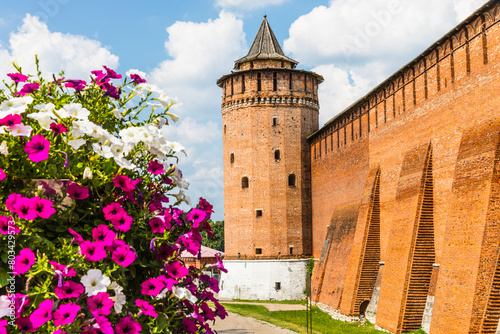 Kolomna Kremlin, a very large fortress in Kolomna, Russia 