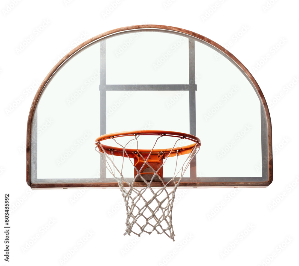 PNG  Basketball hoop white background competition.