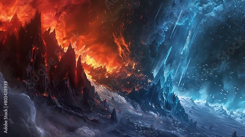 Fire and ice concept design