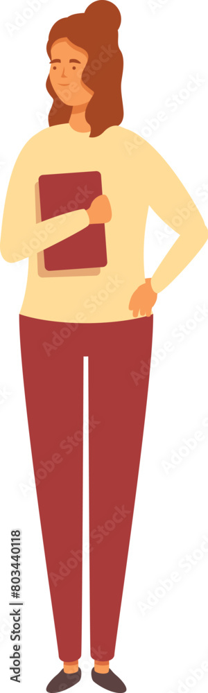Cute lady planner icon cartoon vector. Marriage occasion. Fashion special event Cute lady planner icon cartoon vector. Marriage occasion. Fashion special event