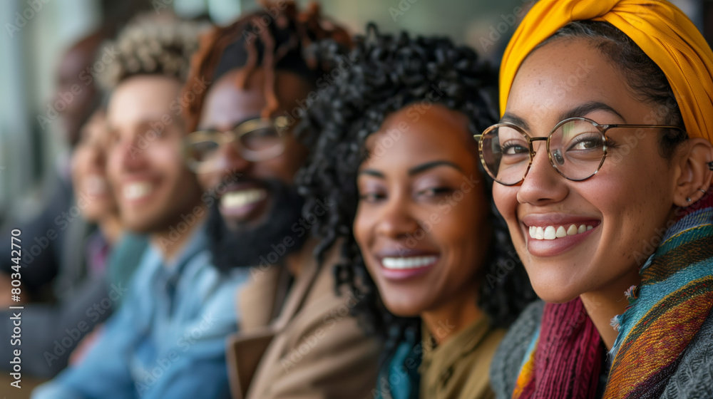 A diverse group of people from different cultural backgrounds engaged in dialogue, symbolizing cross-cultural communication and understanding.