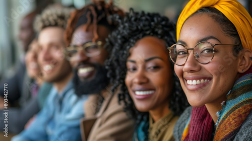 A diverse group of people from different cultural backgrounds engaged in dialogue, symbolizing cross-cultural communication and understanding.