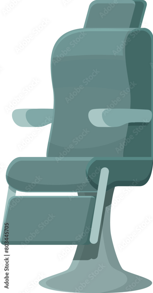 Sign tool furniture icon cartoon vector. Barber chair. Seat interior care Sign tool furniture icon cartoon vector. Barber chair. Seat interior care