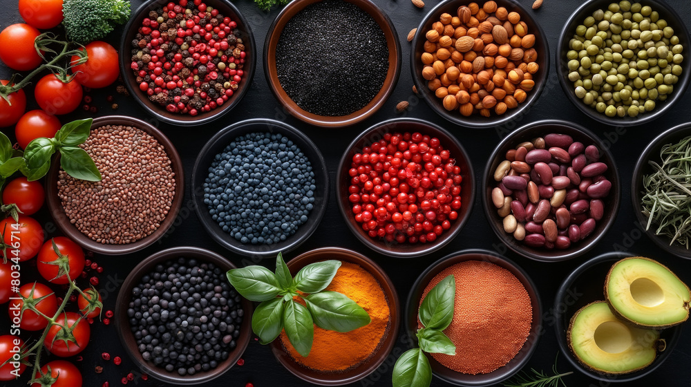 Spice is a natural Use condiment Various type. Different kind of spices