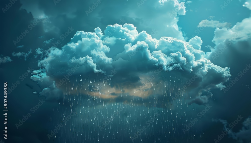 Fototapeta premium A dark and stormy night