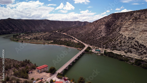 Puente sobre el rio Matarranya-Carretera de Gandesa a Fayón-Zaragoza photo