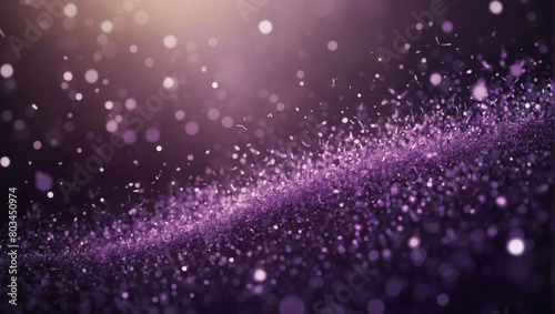 Purple Technology Particle Abstract Background