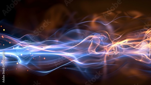 Capturing the intricate blue flame emitted by metal tube lasers as atoms release energy. Concept Blue Flame Photography, Metal Tube Lasers, Atoms Energy Release, Intricate Light Patterns