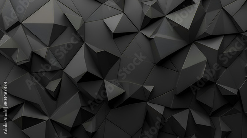 Abstract Art Background in Dark Black Enhanced by Vibrant Aesthetic Color Elements
