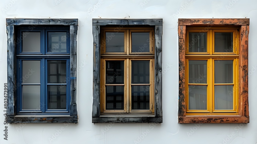 Neutral Frames: Three Windows in Clean and Modern Aesthetic Neutral Frames: Three Windows in Clean and Modern Aesthetic