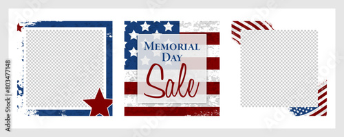 Memorial Day Social Media Template
