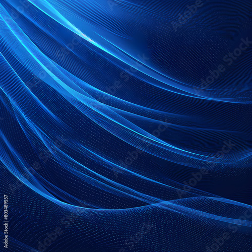 Cerulean Ocean Waves  A Dynamic and Colorful Abstract Background