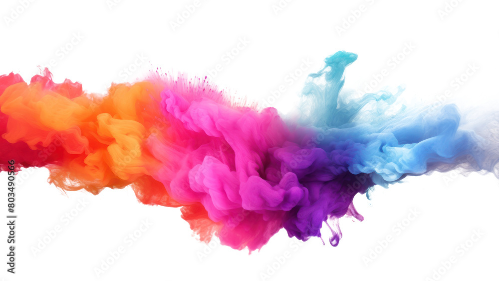 PNG Colorful powder backgrounds abstract purple