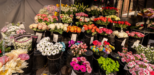 flowers in the market