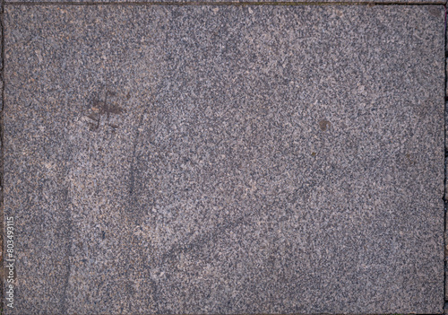 granite from a pedestrian street in Toruń
