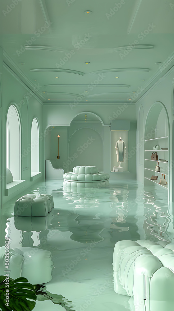 Obraz premium Flooded Clothing 