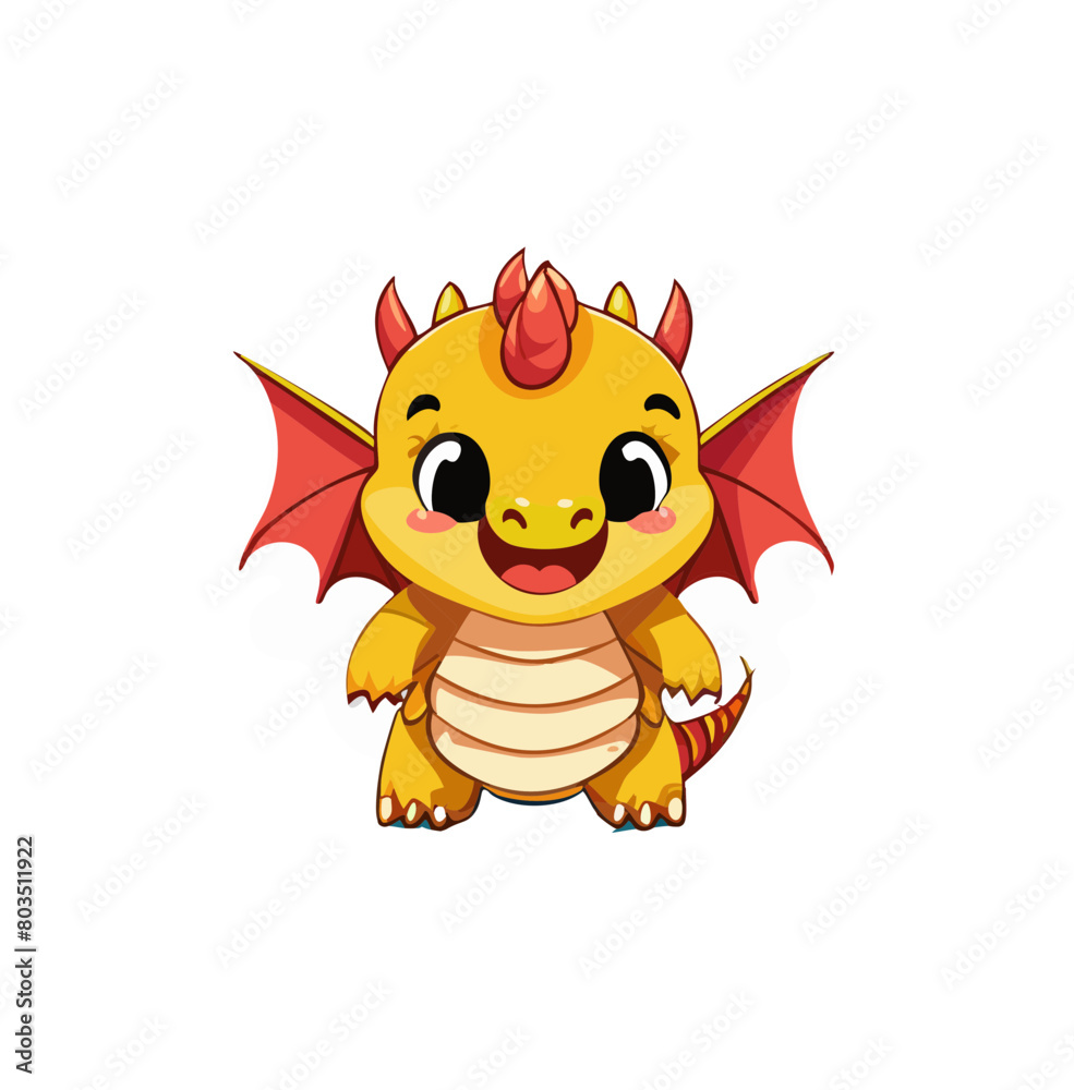 Fototapeta premium dragon cartoon