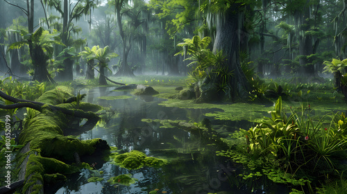 Glimpse Into the Untouched Beauty and Serenity of Swamp Ecosystems