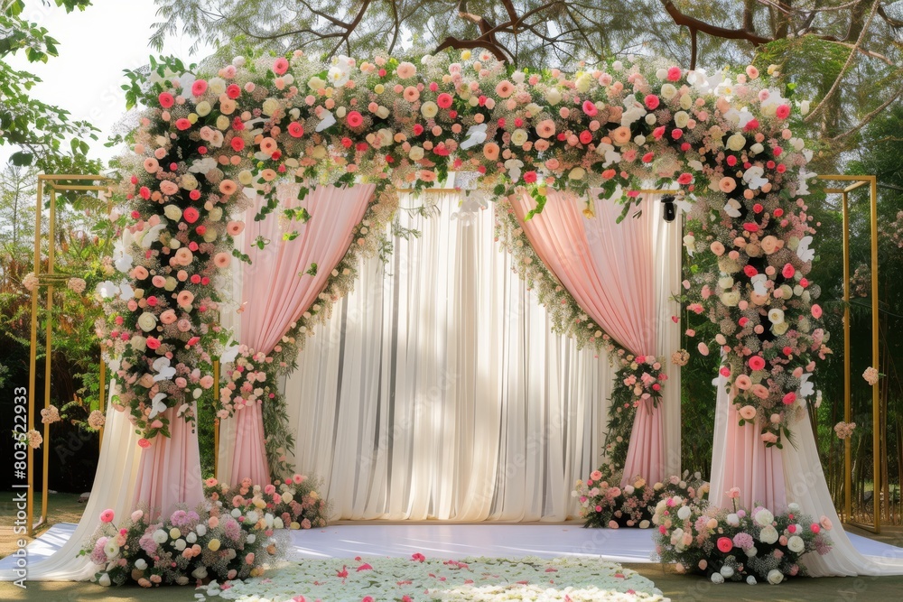 decoration for wedding. wedding ceremonies decoration. wedding hall ...